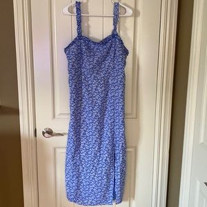 Square Neck MIDI Dress